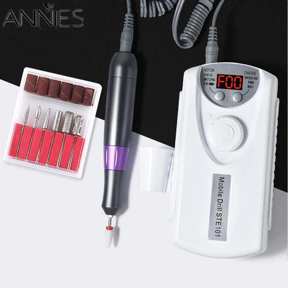 Máy Đánh Bóng Móng Tay Di Động Kèm Sạc Tiện Dụng Chất Lượng Cao