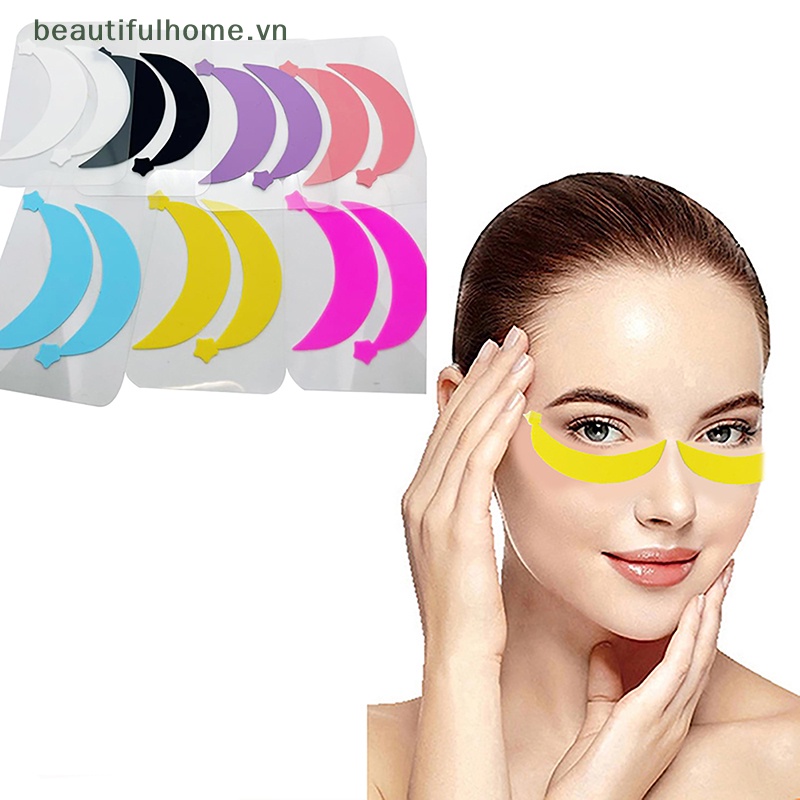 1 Cặp Miếng Dán Hỗ Trợ Uốn Mi Giả Chống Nếp Nhăn