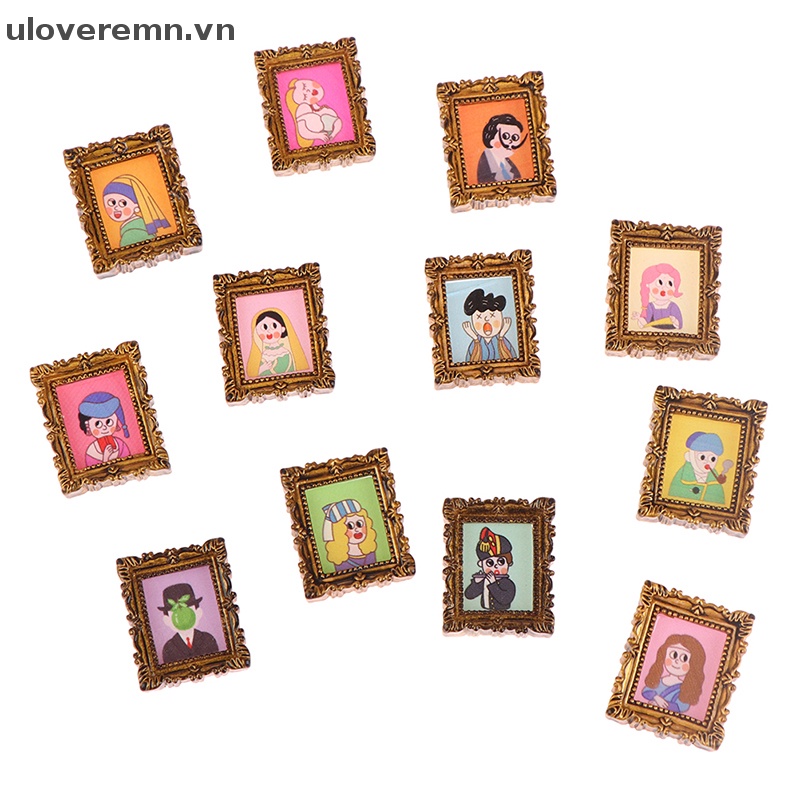 Set 2 Mô Hình Bàn Tay Bắn Dầu Mini Tỉ Lệ 1: 12 Trang Trí Nhà Búp Bê