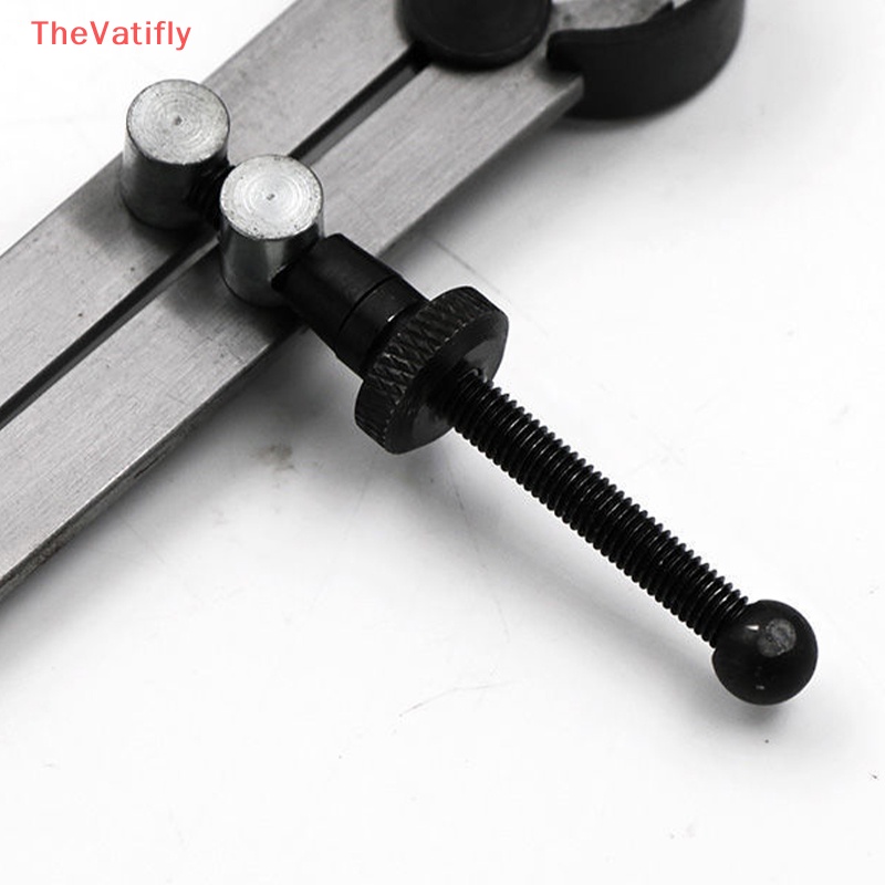 [TheVatifly] Dụng Cụ Thước Đo Đường Dây Bằng Thép Carbon Có Thể Điều Chỉnh Dùng Để Làm Đồ Da Thủ Công