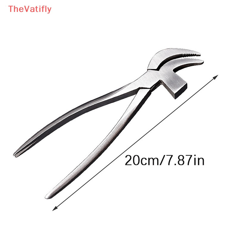 Kìm Kẹp Cố Định Cạnh Túi Xách Da Bằng Thép Không Gỉ DIY