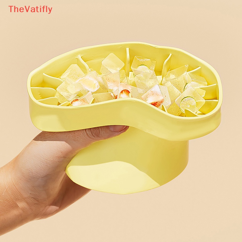 Xô Đựng Đá Bằng Silicone Gọn Nhẹ Dễ Vệ Sinh