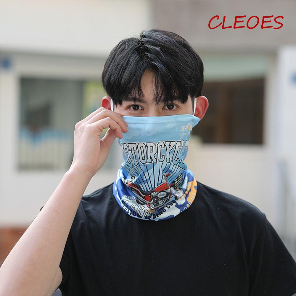 Khẩu Trang Che Phủ Toàn Diện Chống Gió Bằng Lụa Lạnh Cho Nữ