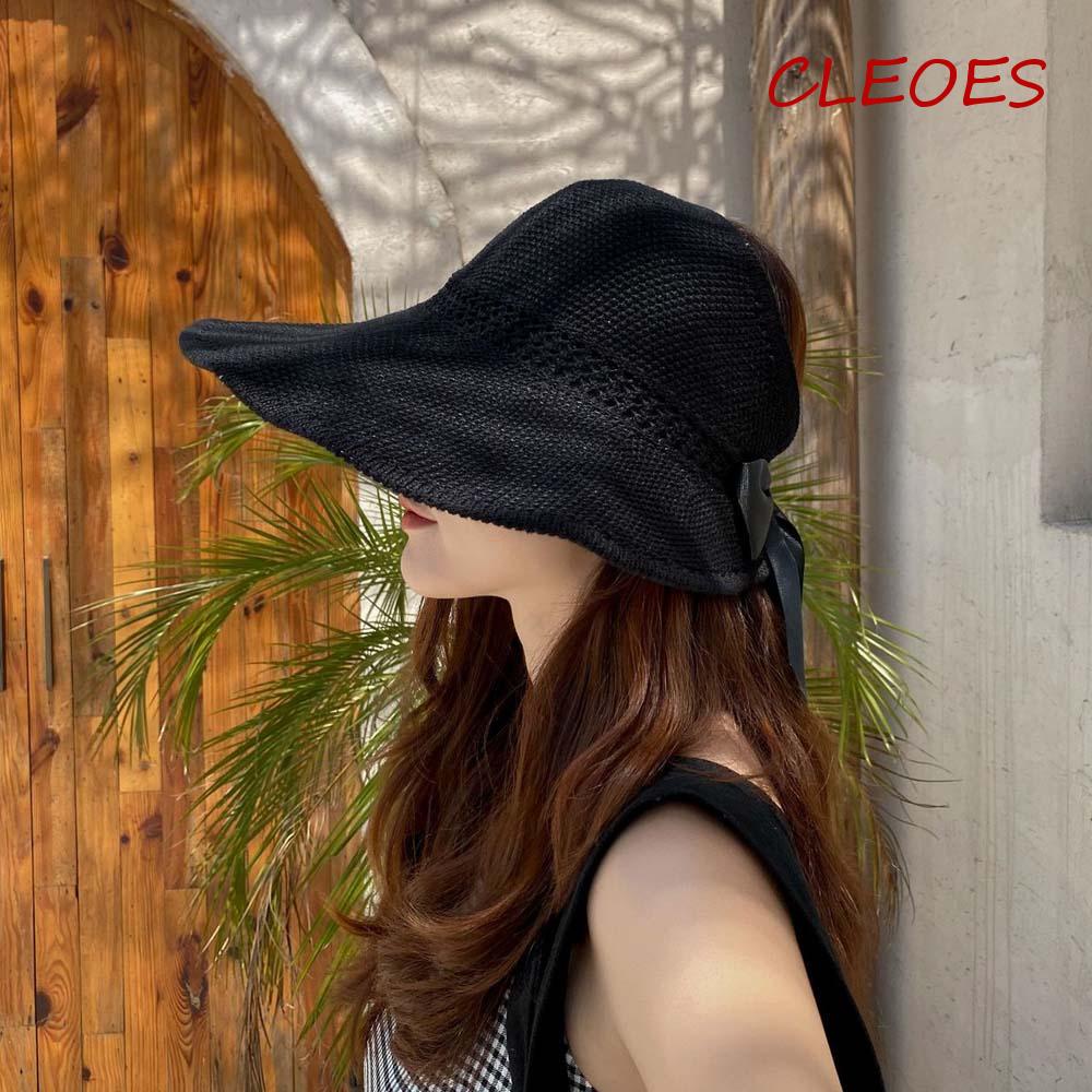 Mũ Rộng Vành Hở Chóp Chống Nắng Có Thể Gấp Gọn Tiện Dụng