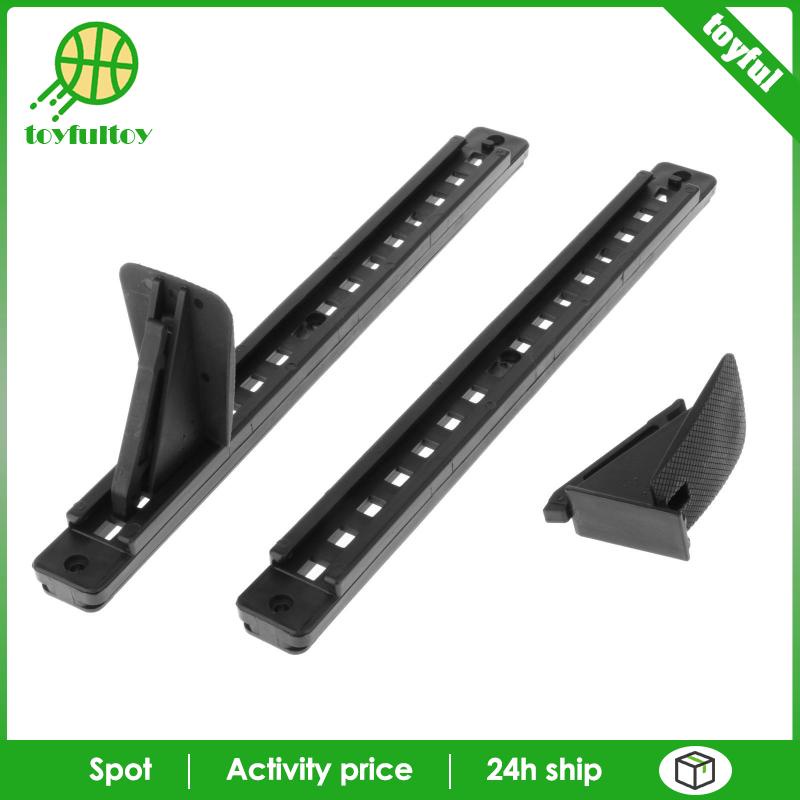 Bàn Đạp Chân Thuyền Kayak Bằng Nylon Màu Đen Kèm Khóa Tiện Dụng