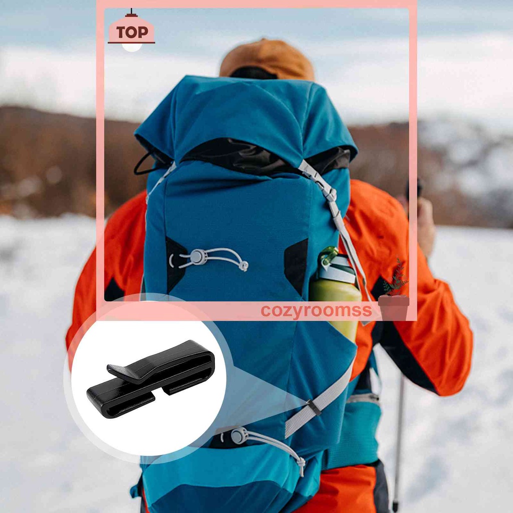 Set 10 Khóa Kẹp Thắt Lưng Gắn Ba Lô Tiện Dụng