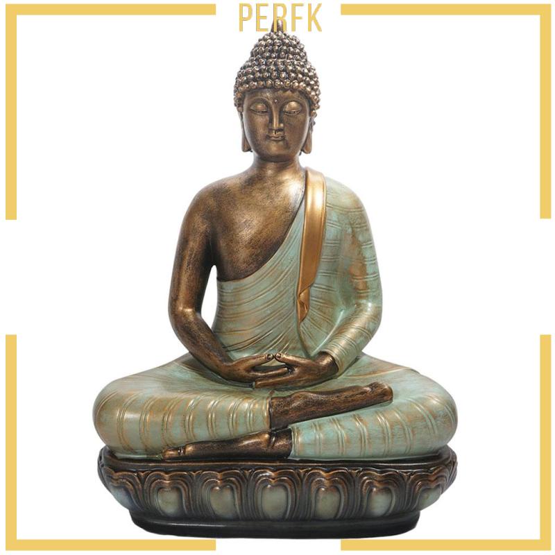Tượng Phật Ngồi Kết Cấu Bằng Đồng Dùng Trang Trí Trong Nhà
