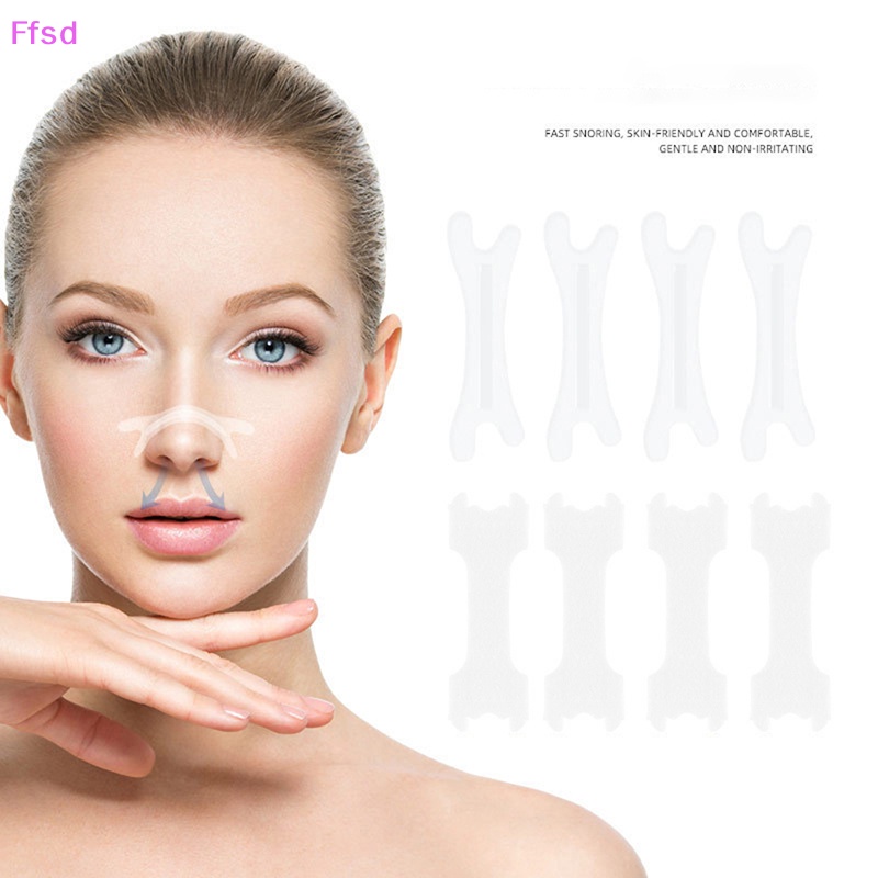 {Ffsd} Set 10 Dải Mũi Chống Ngáy / Chống Ngáy Dễ Dàng Sử Dụng * Bán Chạy