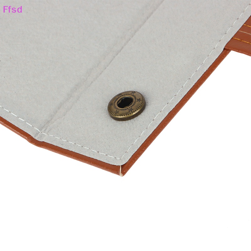 Hộp Đựng Mắt Kính Bằng Da PU Có Thể Gấp Gọn Tiện Dụng Mang Theo Du Lịch