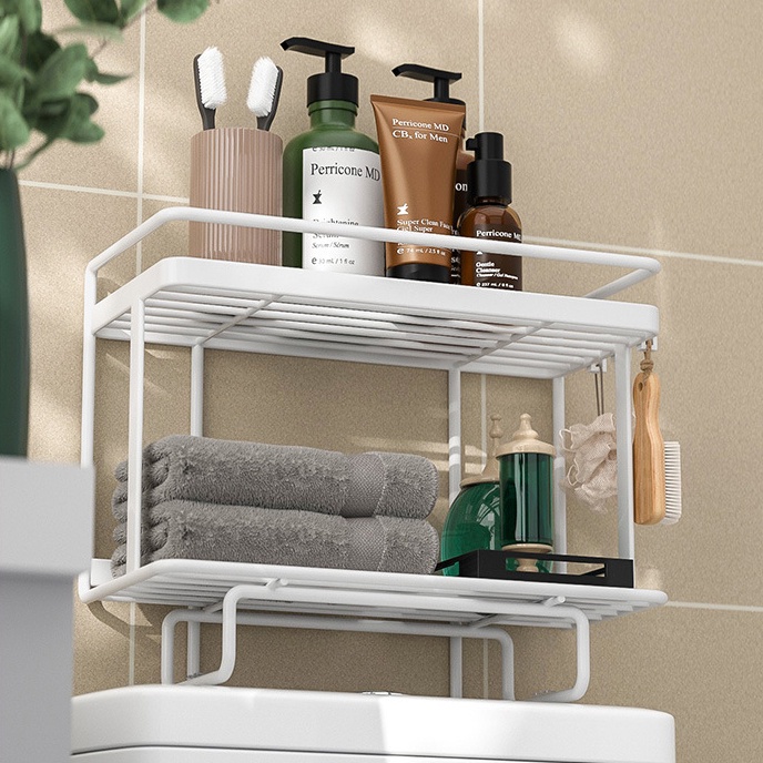 GIÁ ĐỂ ĐỒ TRÊN BỒN CẦU - TIỆN LỢI - CHỐNG NƯỚC - CHỐNG HAN GỈ - TIỆN ÍCH KHÔNG GIAN NHÀ TẮM