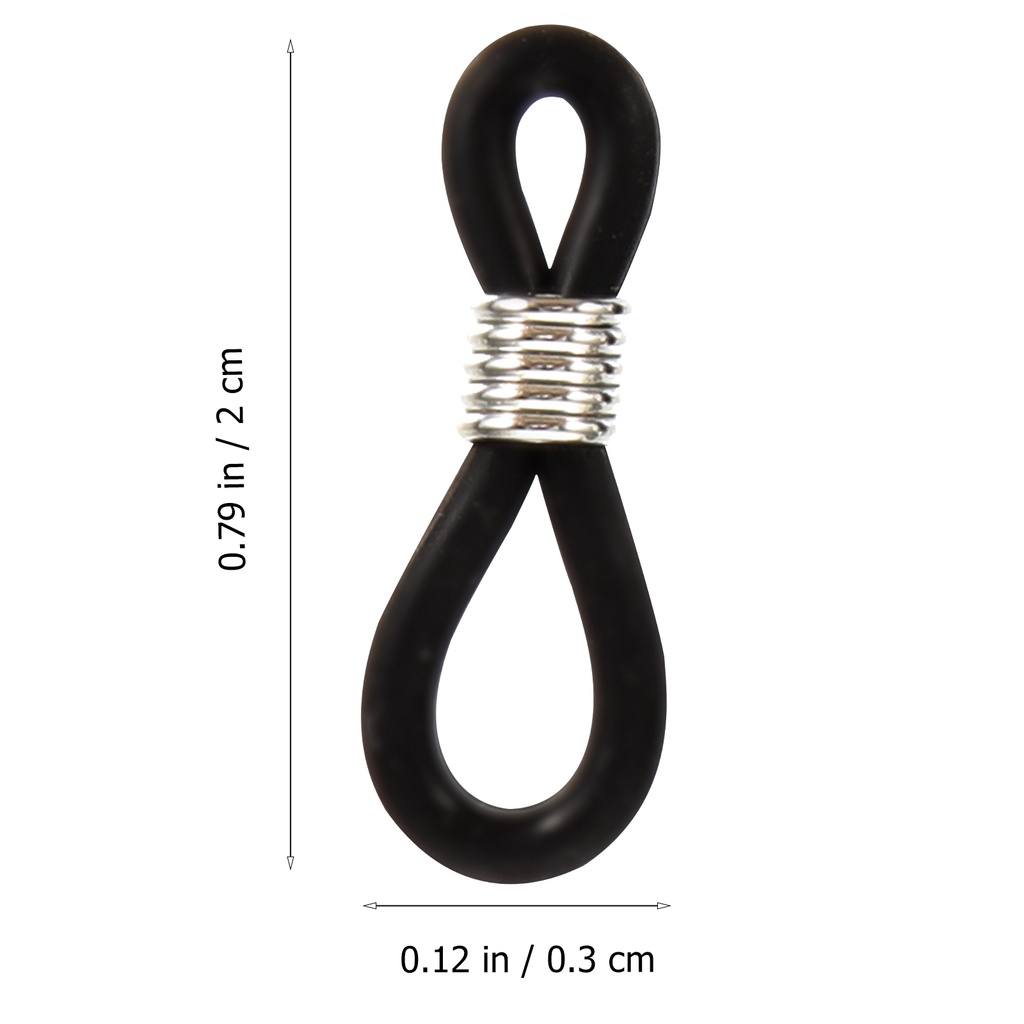 Set 100 Dây Xích Cao Su Giữ Mắt Kính Tiện Dụng