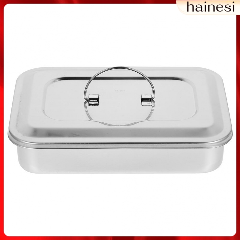 Khay Vuông Bằng Kim Loại Đựng Đồ Khử Trùng Tiện Dụng