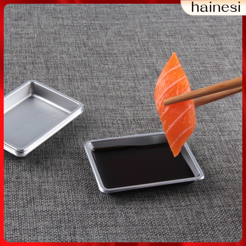 Set 100 Chén Sứ Hình Chữ Nhật Đựng Nước Chấm Dùng Một Lần Tiện Dụng