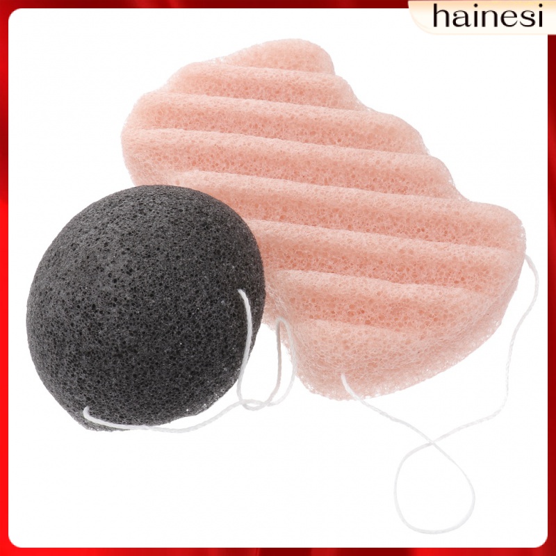 Set 2 Mút Tắm Rửa Mặt Làm Sạch Sâu Tiện Dụng