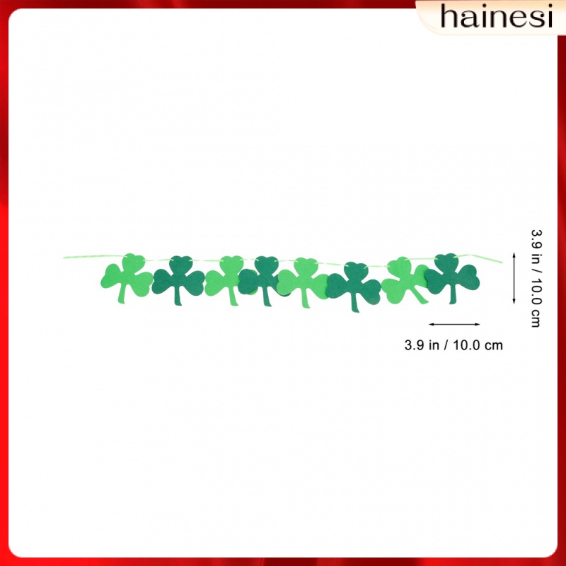 Cờ Lò Xo In Chữ St Patrick Day Dùng Trang Trí Set 3 Dây Treo Trang Trí Tiệc Cho Bé