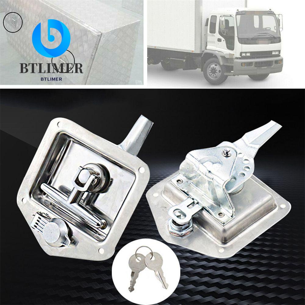 BTLIMER Bộ Ổ Khóa Tay Cầm Chữ T Bằng Thép Không Gỉ Cho Xe Tải / Xe Hơi