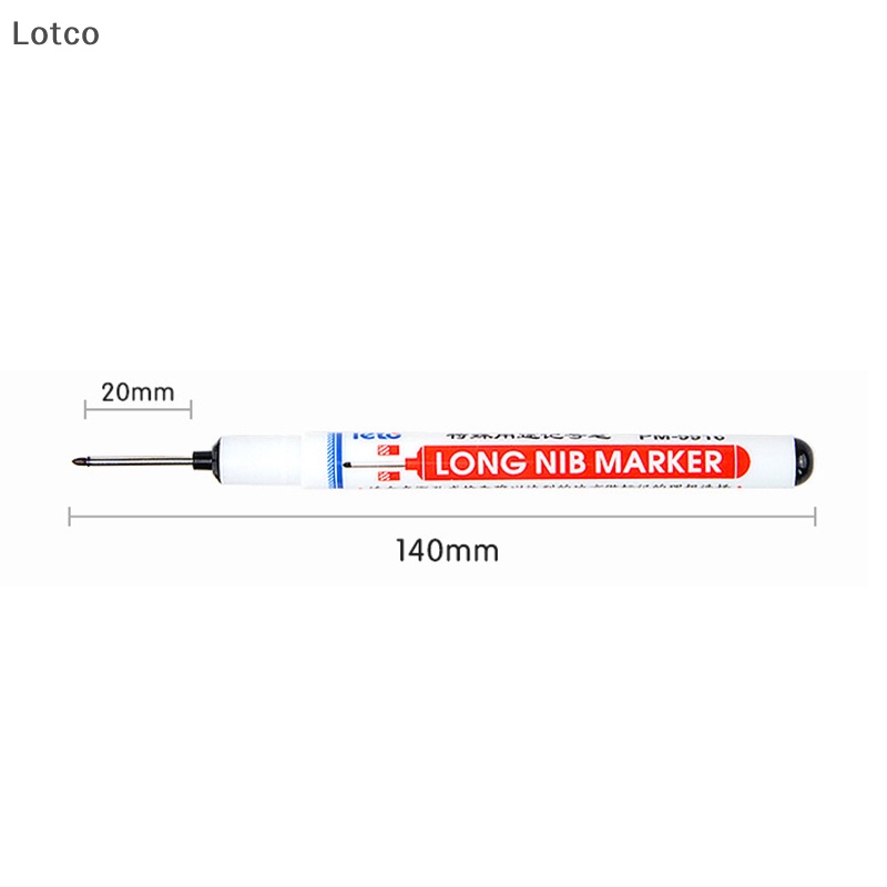 Lotco Bút Đánh Dấu đầu dài Bút đánh dấu lỗ sâu đa năng VN