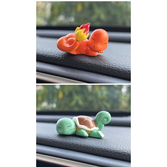 Cute Car Display Screen Lying Decoration Vehicle Center Console Cartoon Car Accessories Car Creativity Doll Fashion 8IMp