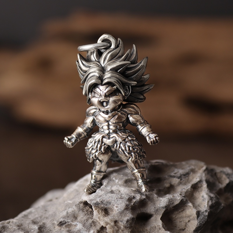 Vòng cổ Mặt Hình Nhân Vật Hoạt Hình Tóc Vàng Dễ Thương Cá Tính Hóa Trang Cho Nam