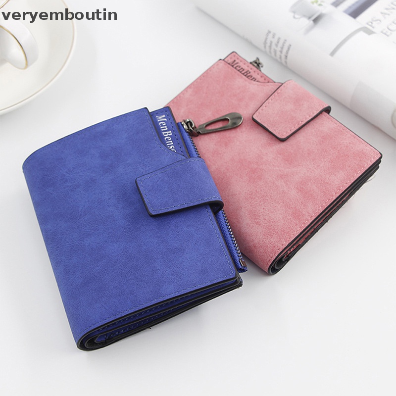 Ví Da PU Nhỏ Có Khóa Kéo Thời Trang Dành Cho Nữ