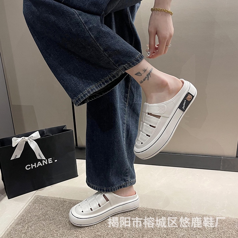 Dép Sandal Đế Dày Mềm Thời Trang Dành Cho Nữ