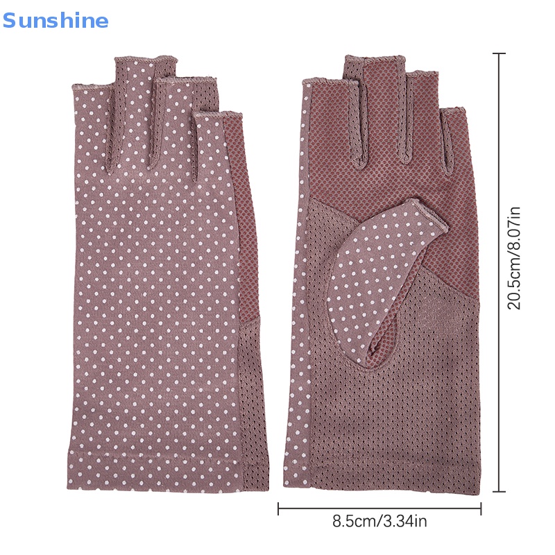 1 Đôi Găng Tay Chống Tia UV Bảo Vệ Móng Tiện Dụng