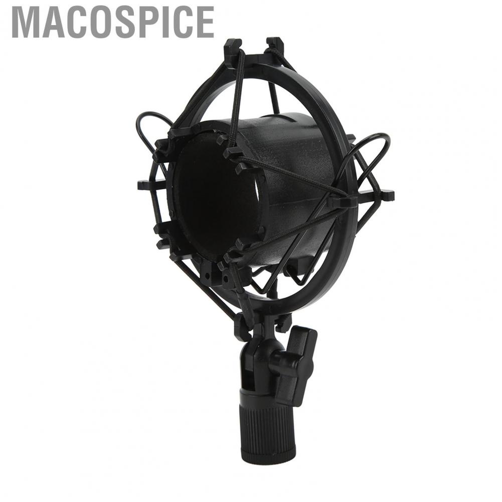 Macospice Microphone Shock Mount Holder Mic  47‑57mm For Recording ZIN