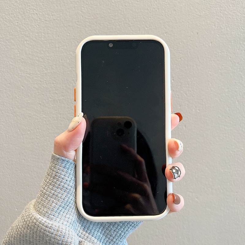 Ốp Điện Thoại Da Silicon Mềm Chống Sốc Gắn Gương Hình Gấu / Thỏ Cho iPhone 14 13 12 11 Pro Max 14 Plus