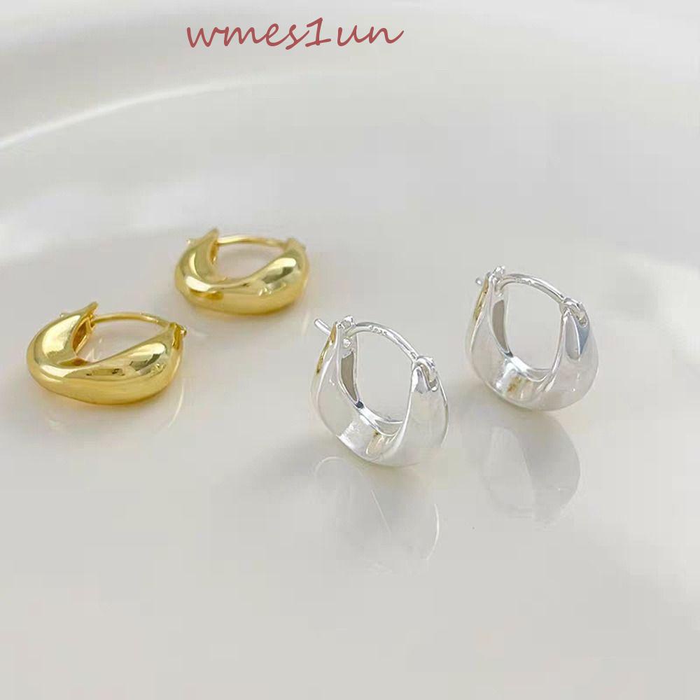 Bông Tai Dạng Vòng Hình Chữ U Phong Cách Hàn Quốc Thời Trang Cho Nữ WMES15H