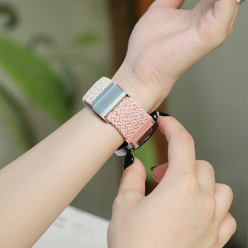 Dây Đeo Nylon Thay Thế Cho Đồng Hồ Thông Minh Samsung Galaxy Watch 5 / 4 / 4 Classic 44mm 40mm 46 42mm 5 Pro