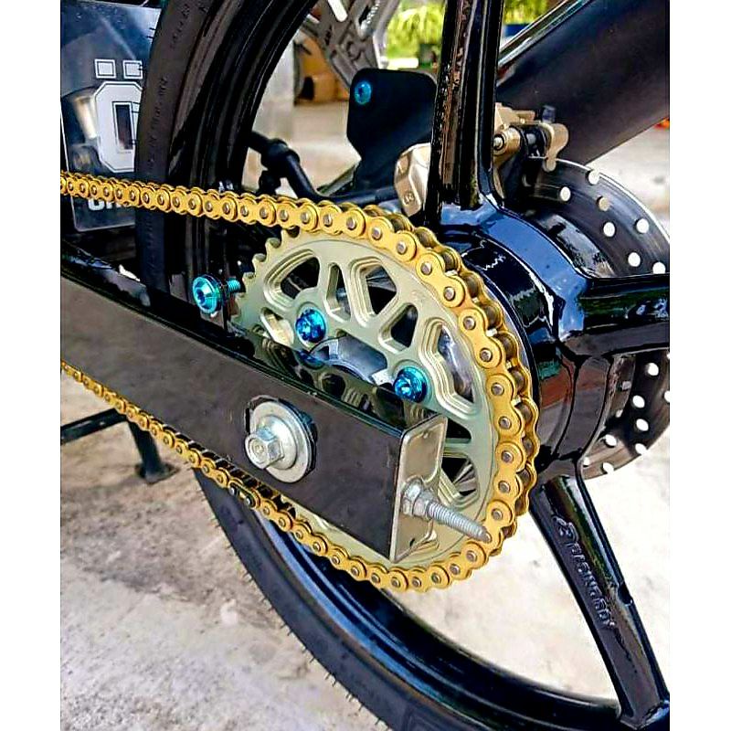 NHÔNG SÊN DĨA NHÔM 7075 WINNER 150/WINNER X/SONIC 42T/CBR150 VERZA SÊN VÀNG RECTO 42T 43T 44T NHÔNG 13T 14T 15T 16T>>>