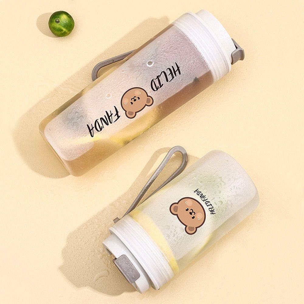 KUNHEV Bình Nước Trong Suốt Dung Tích 350ml / 500ml Tiện Dụng