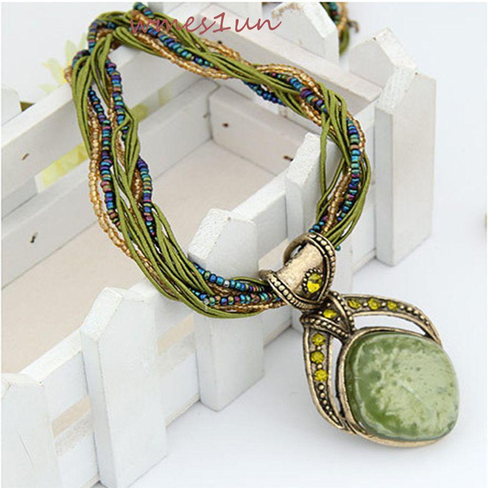 Dây Chuyền Nhiều Lớp Phong Cách Cổ Điển WMES15H|Trang Sức Vòng Cổ