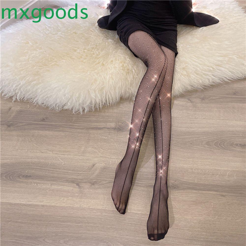Giày MXGOODS Lấp Lánh Chất Lượng|Quần Tất Không Đường May Thoáng Khí Cho Nữ
