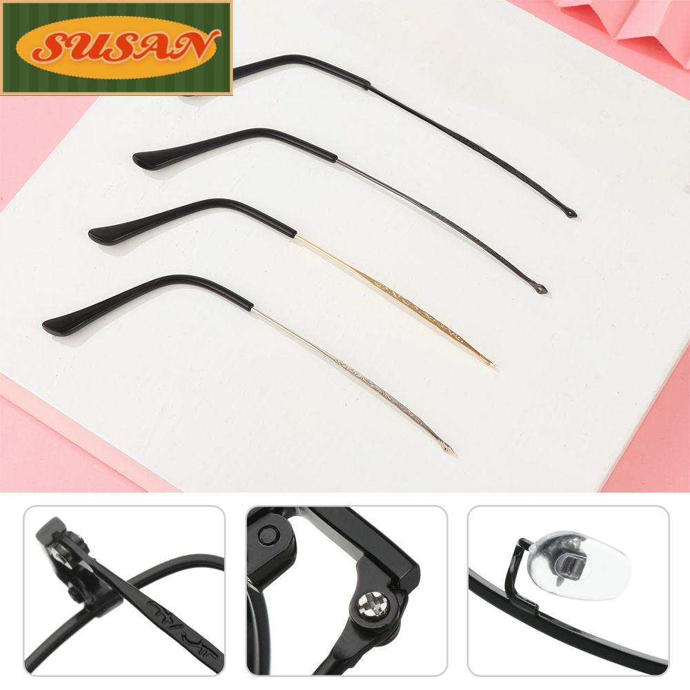 1 Cặp Phụ Kiện Gắn Kính Chống Trượt Bằng Kim Loại Chất Lượng Cao