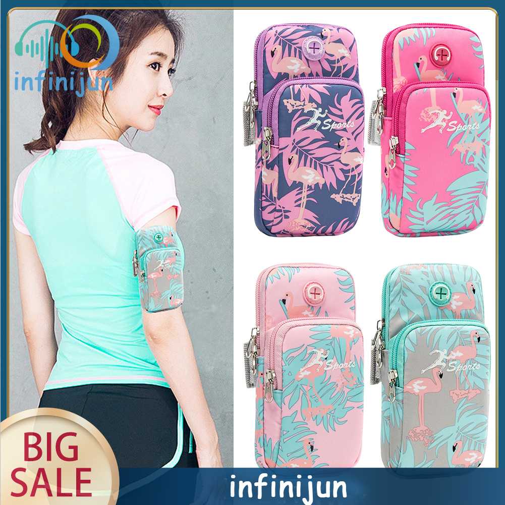 Túi Đựng Điện Thoại Đeo Cánh Tay Chống Thấm Nước Kích Thước 5.5 Inch Tiện Dụng Khi Chạy