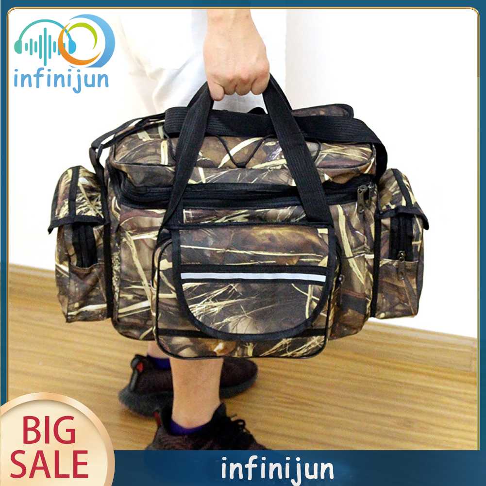 Túi Đựng Dụng Cụ Câu Cá Thể Thao Ngoài Trời Sức Chứa Lớn Siêu Bền