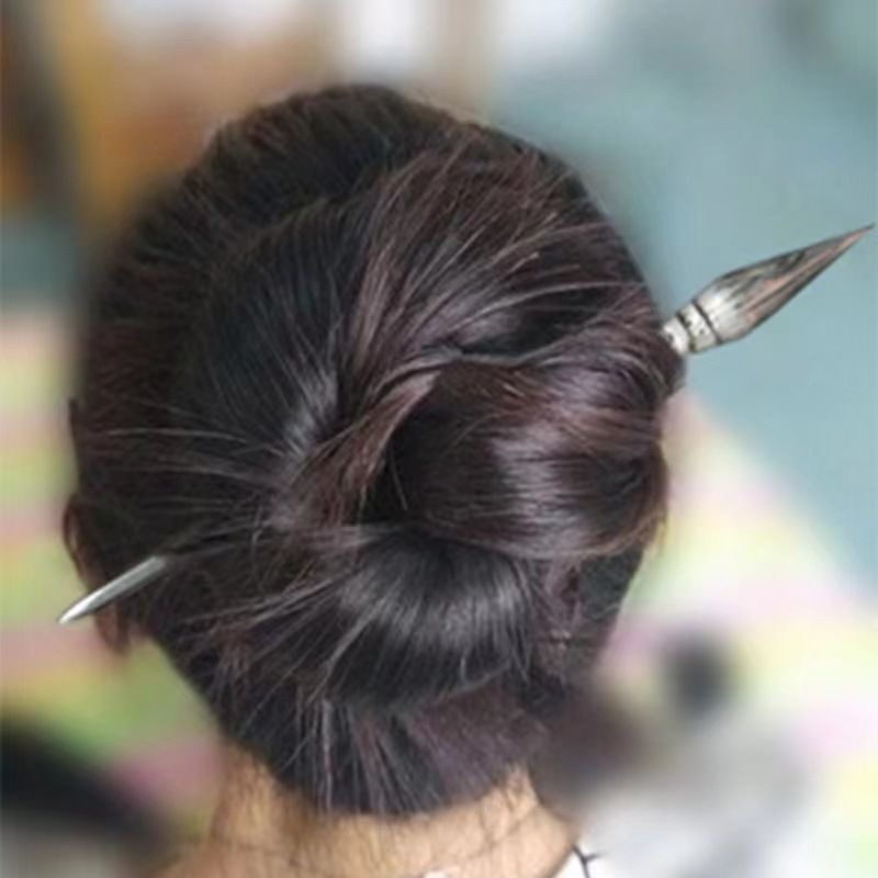 Trâm Cài Tóc Bằng Hợp Kim Họa Tiết Retro Đa Chức Năng
