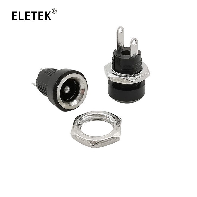 Bộ 10 Đầu Nối Nguồn DC 5.5x2.1 5.5x2.5 Female Jack Male DC-022B