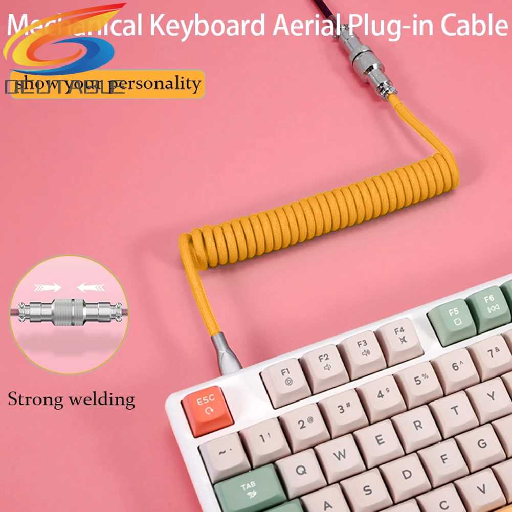 Dây Lò Xo Nối Dài 1.5m Chuyển Đổi Type C Sang USB