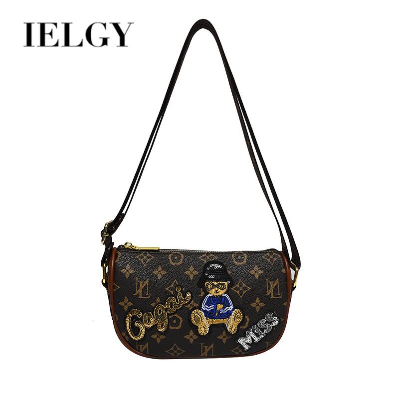 Túi Đeo Chéo Vai Hình Vuông Nhỏ Thêu Hoa Thời Trang Cổ Điển Dành Cho Nữ