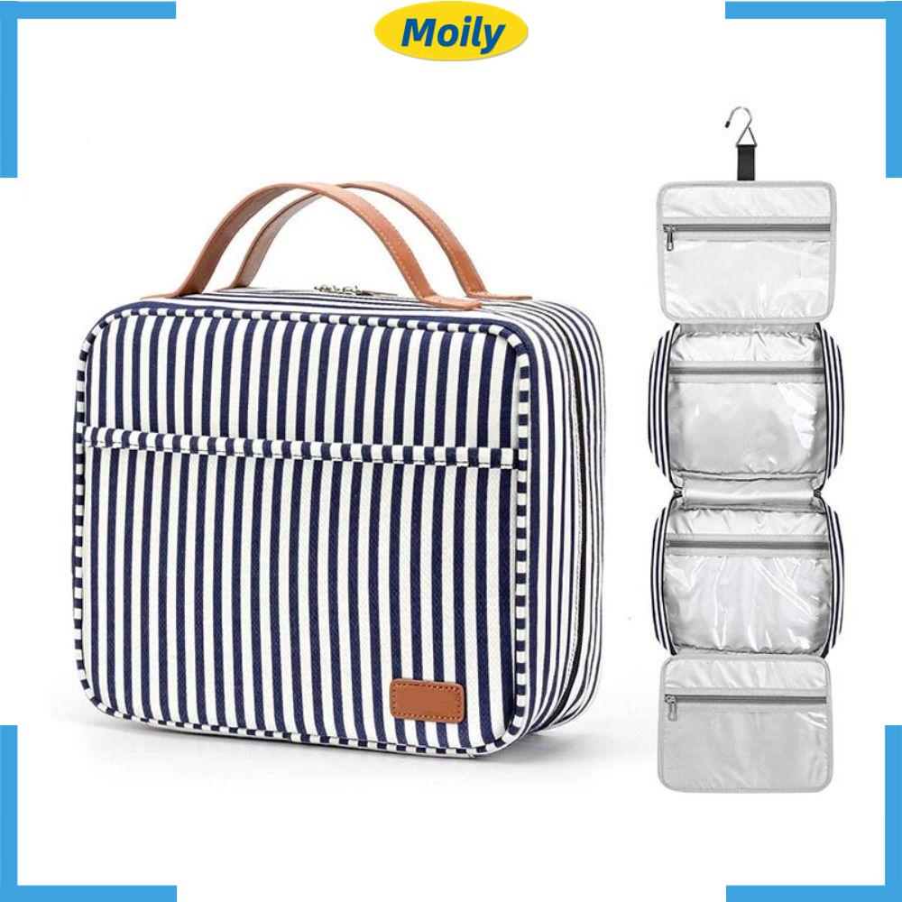 Túi Đựng Đồ Trang Điểm Chia Ngăn Khô Ướt Chống Thấm Nước Tiện Dụng Khi Đi Du Lịch