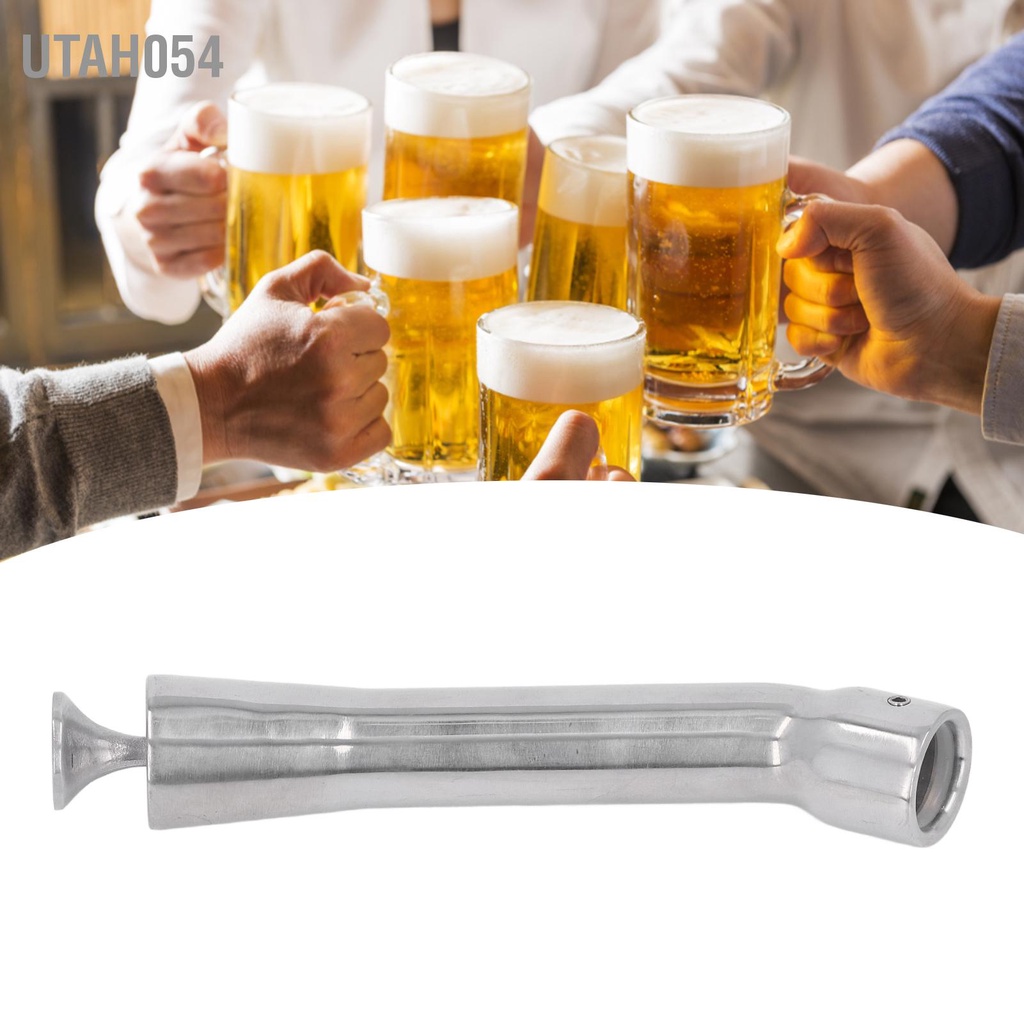 Utah054 Vòi bia bằng thép không gỉ Bề mặt nhẵn chống mài mòn Giảm nhanh vòi bọt cho khách sạn Bar