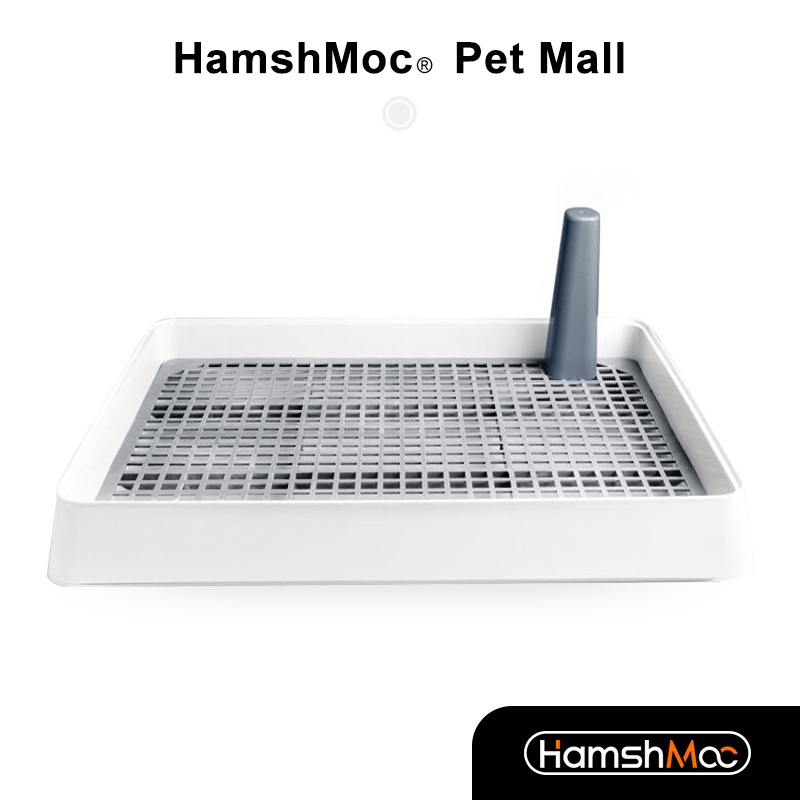 HamshMoc Khay Đi Vệ Sinh Huấn Luyện Thú Cưng Có Thể Tái Sử Dụng Kích Thước Lớn Với Lưới Tản Nhiệt Cho Chó Nhỏ Vừa Và Nhỏ Trong Nhà