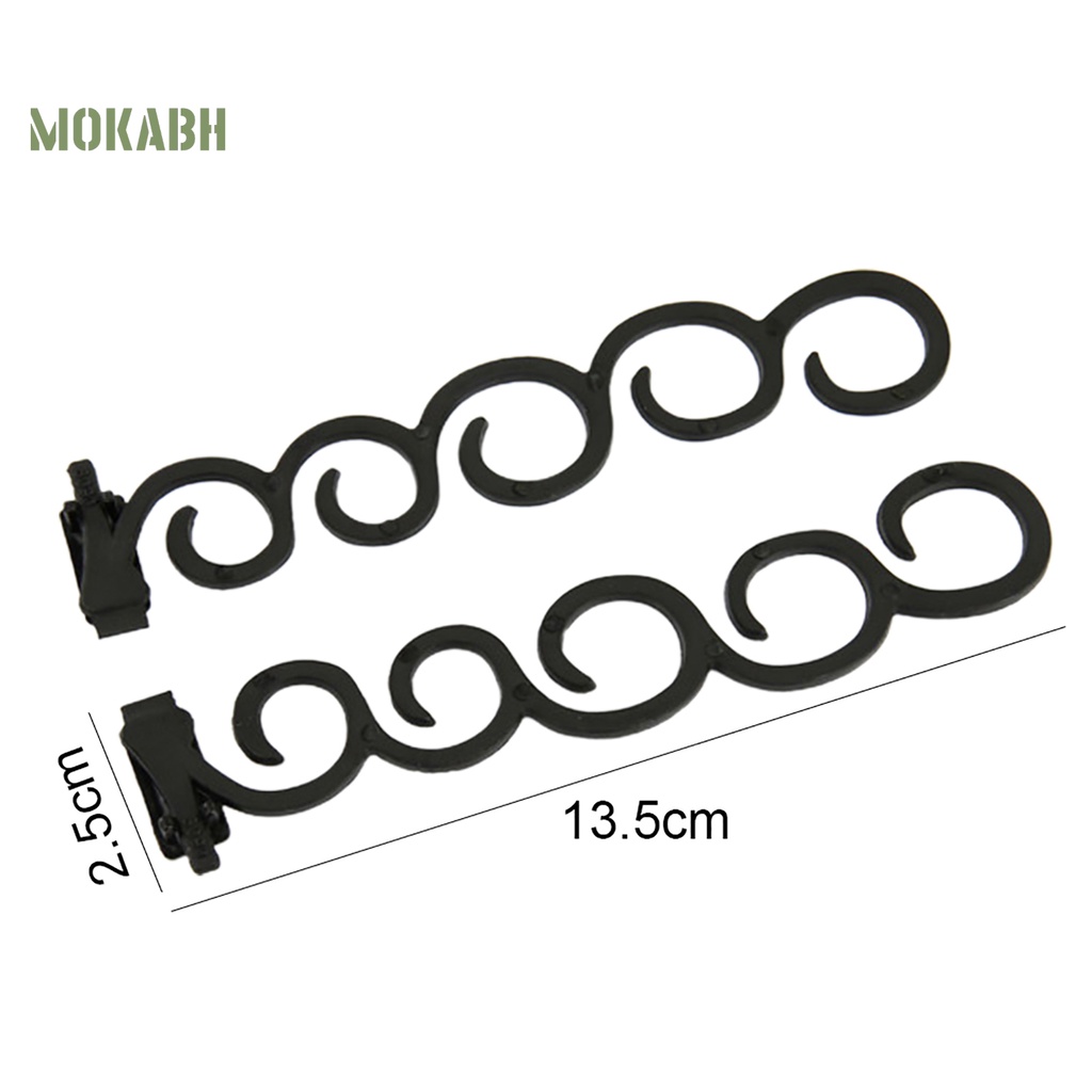 Bộ 2 Kẹp Xoắn DIY Nhỏ Gọn Có Thể Tái Sử Dụng