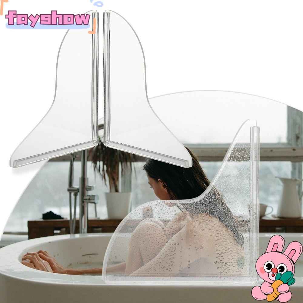 Bộ 2 Miếng Dán Chống Bắn Nước Trong Suốt Tiện Dụng Cho Nhà Tắm