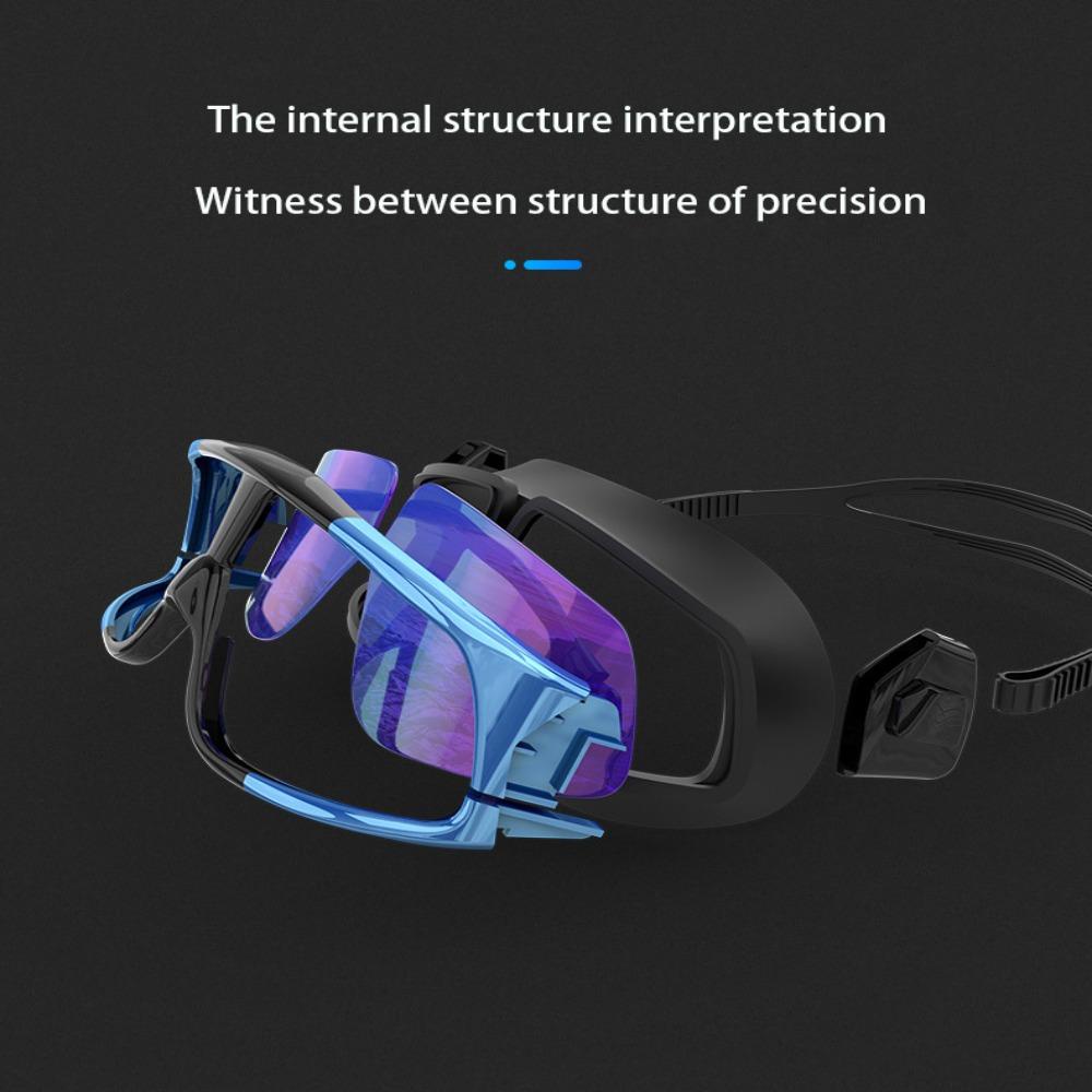 Kính Bơi Chuyên Nghiệp Bằng Silicone Chống Nước Chống Tia UV Điều Chỉnh Được