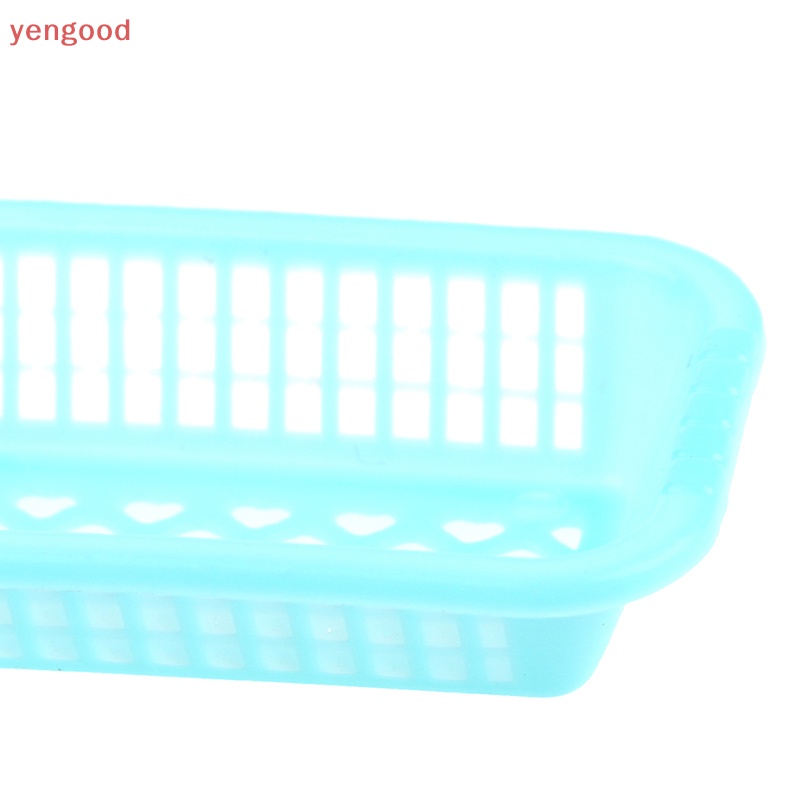 Set 10 Rổ Nhựa Mini Đựng Trái Cây Rau Củ Quả Trang Trí Nhà Búp Bê