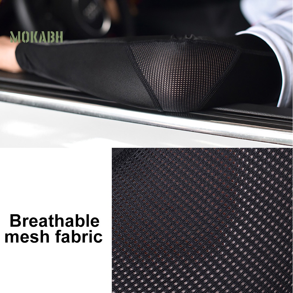 1 Cặp Găng Tay Chống Nắng Tia UV Thoáng Khí Dùng Khi Đạp Xe Ngoài Trời