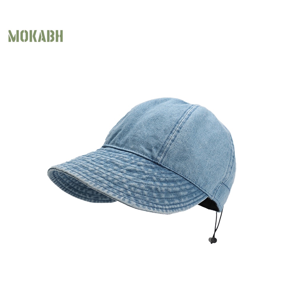 Mũ Chống Nắng Bằng Polyester Vành Rộng Có Dây Rút Chống Tia UV Đa Năng